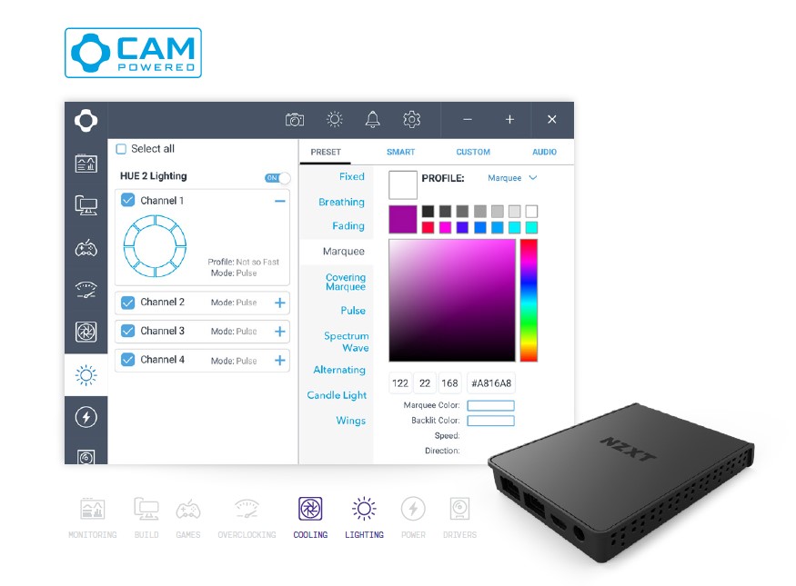 Aer RGB 2 120mm Triple Starter Pack｜NZXT｜株式会社アユート PC